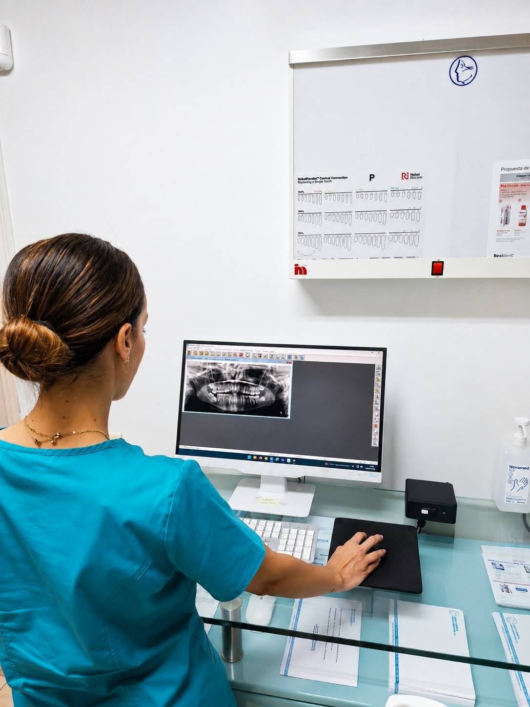 Revisión de una radiografía panorámica